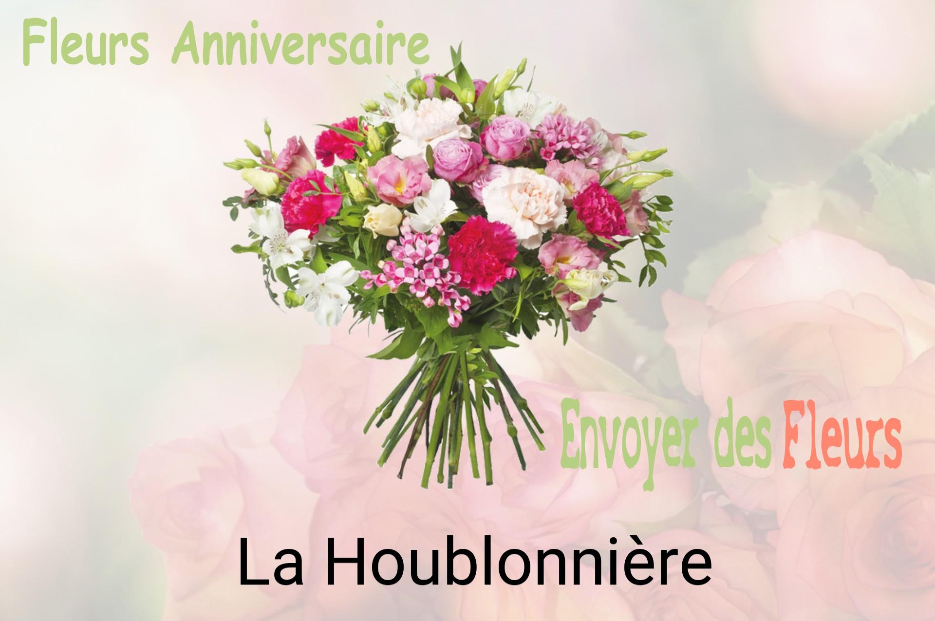 Bouquet de fleurs d’anniversaire livré à La Houblonnière