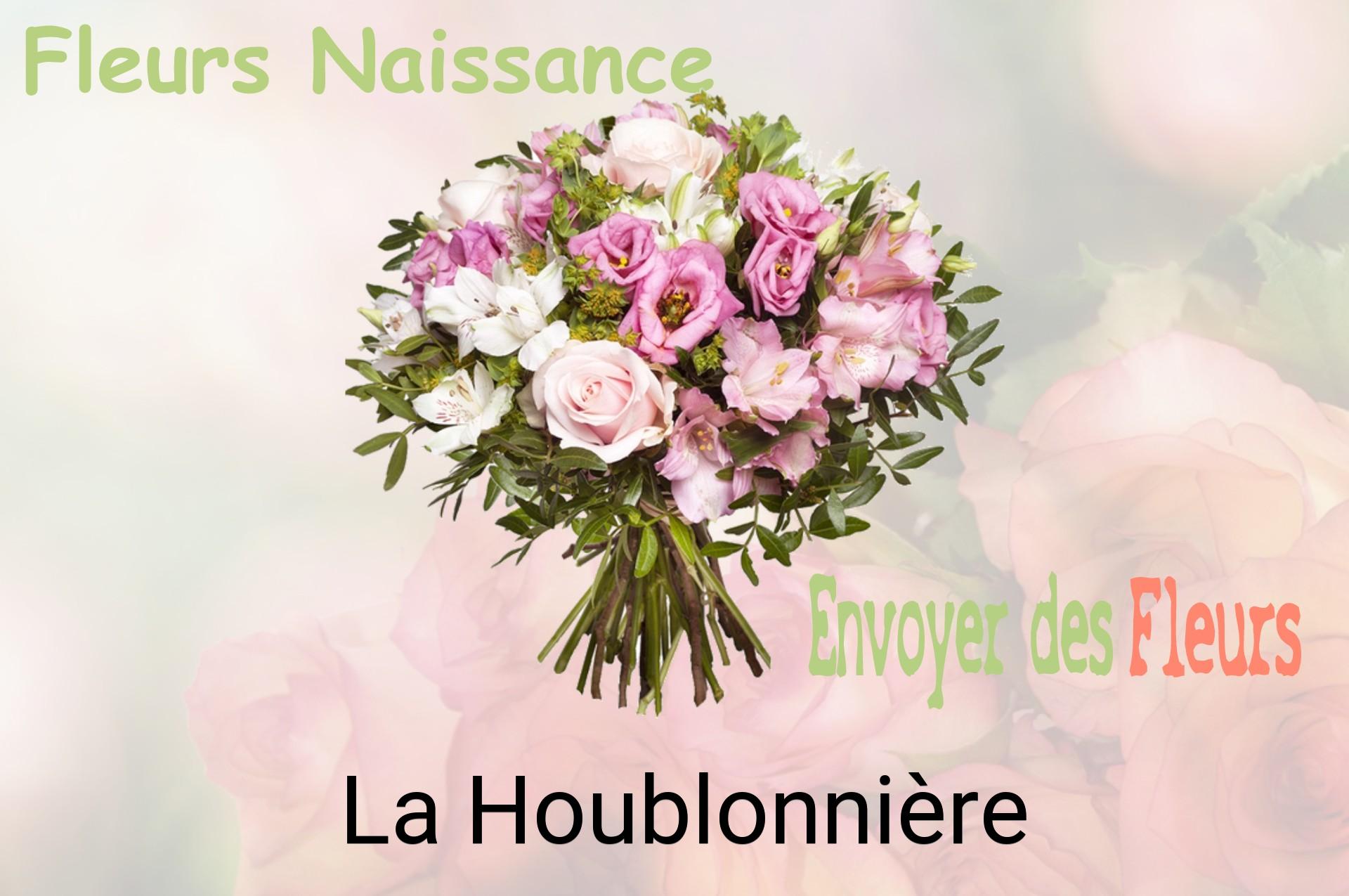 Bouquet de fleurs de naissance livré à La Houblonnière